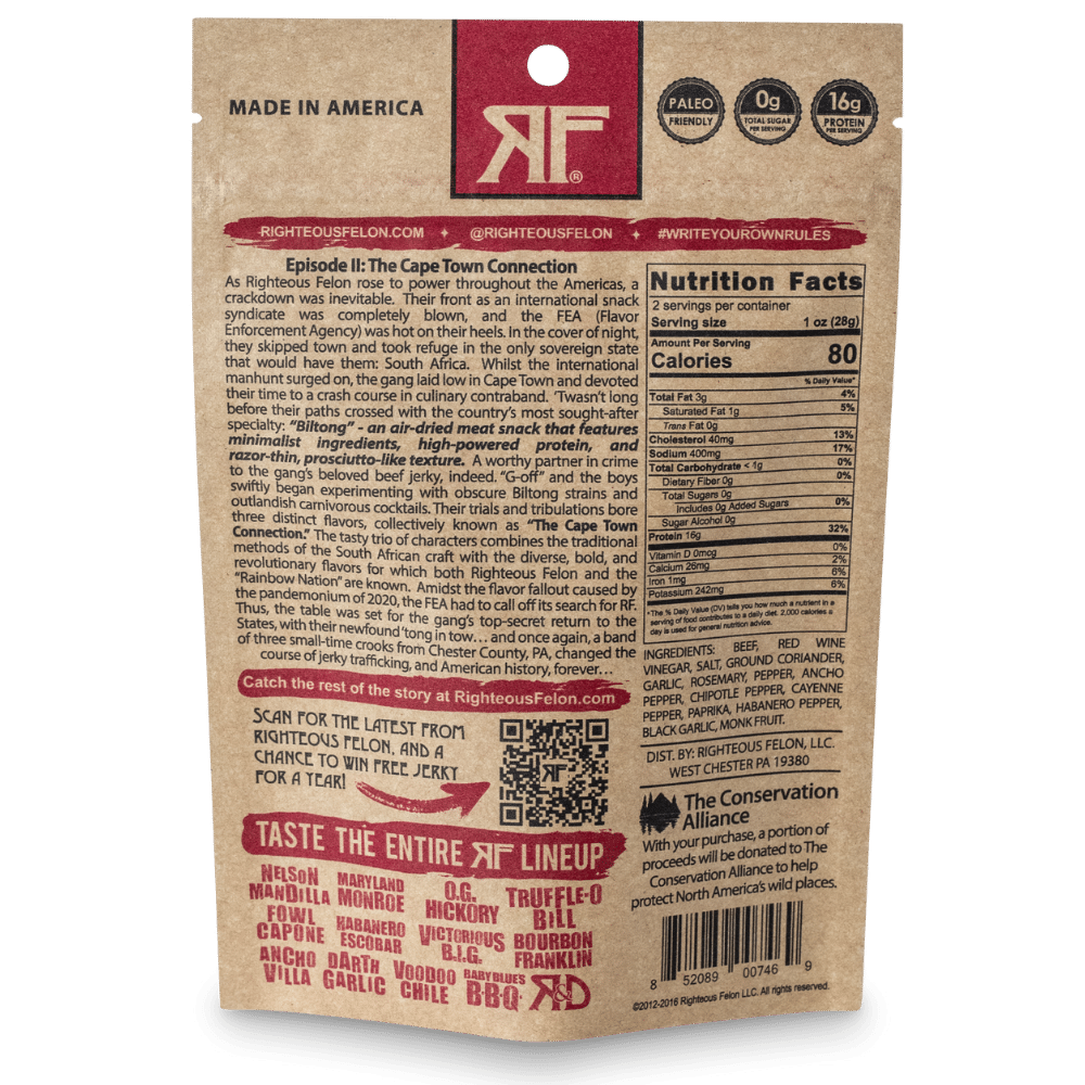 Ancho Villa Biltong