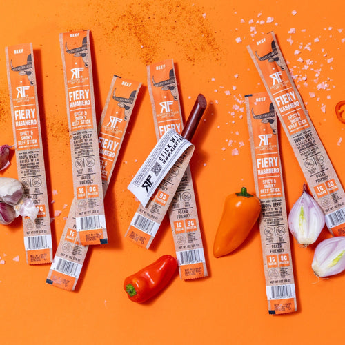 Fiery Habanero Beef Stick (1-Pack) - LIMIT 1 FREE STICK