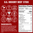 O.G. Hickory Beef Stick (1-Pack) - LIMIT 1 FREE STICK