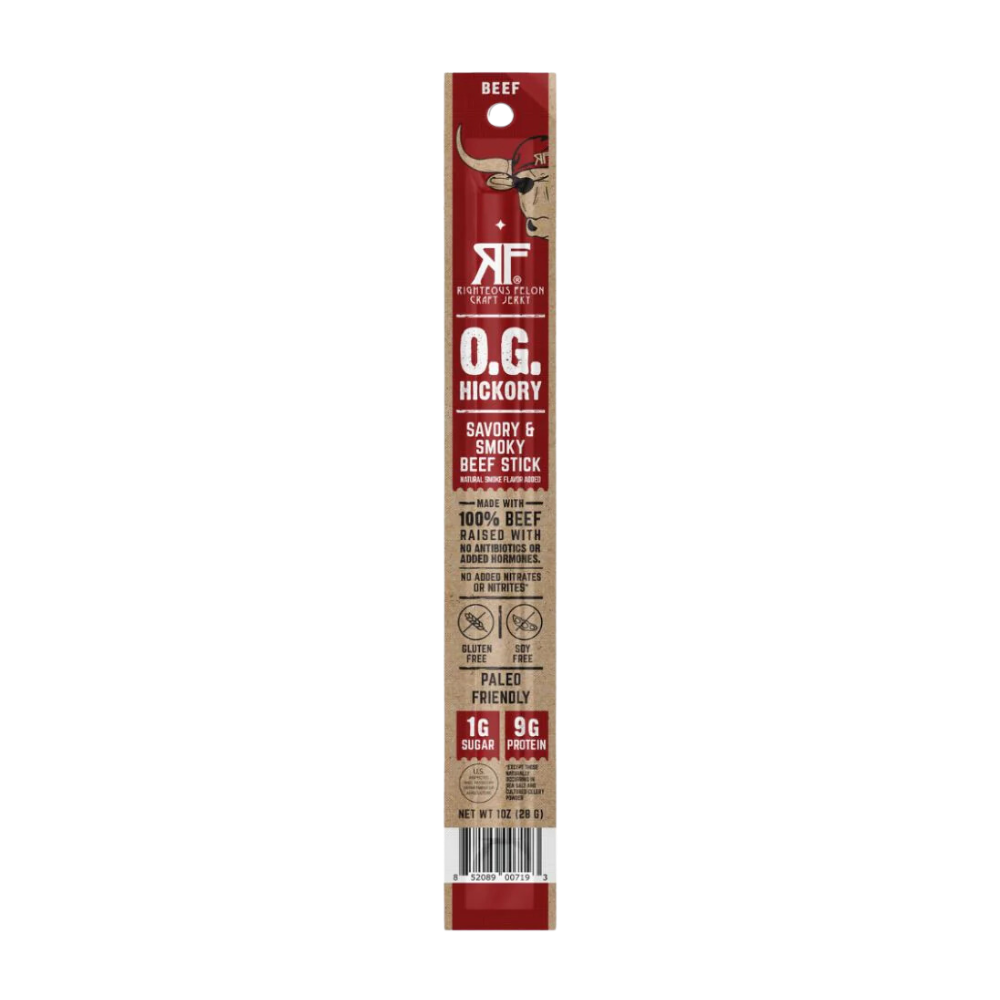 O.G. Hickory Beef Stick (1-Pack) - LIMIT 1 FREE STICK