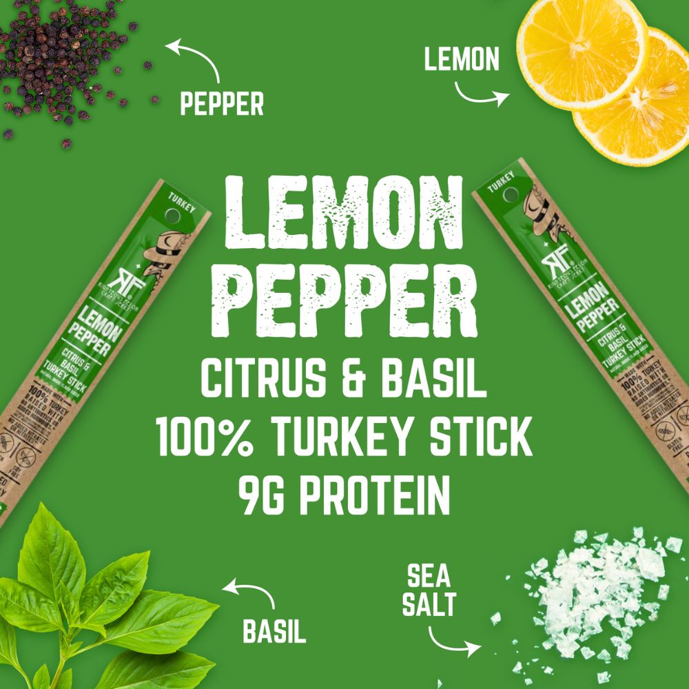 Lemon Pepper Turkey Stick (24-Pack)