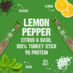 Lemon Pepper Turkey Stick (1-Pack) - LIMIT 1 FREE STICK