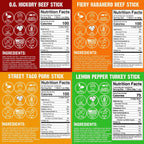Variety Meat Sticks (24-pack)