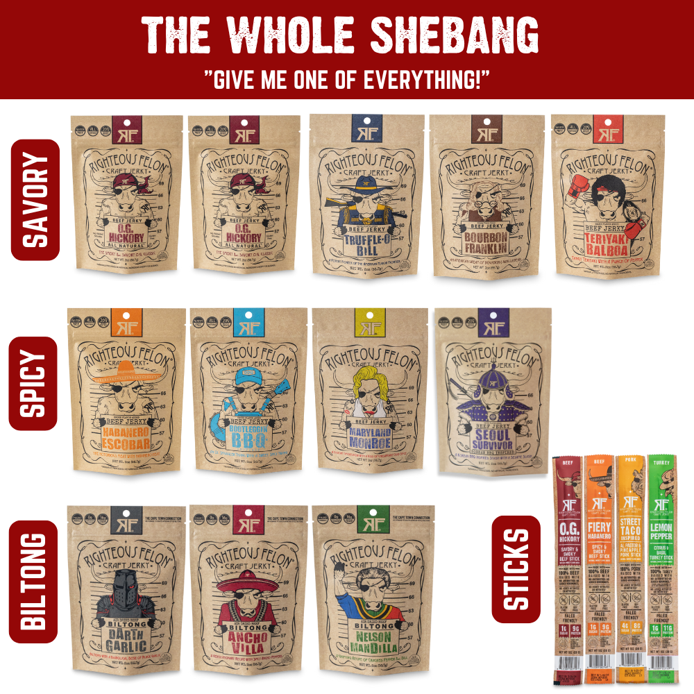 The Whole Shebang Craft Jerky Gift Bundle
