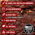 Righteous Felon Premium Beef Jerky Protein Pack | 8 Meat Snacks